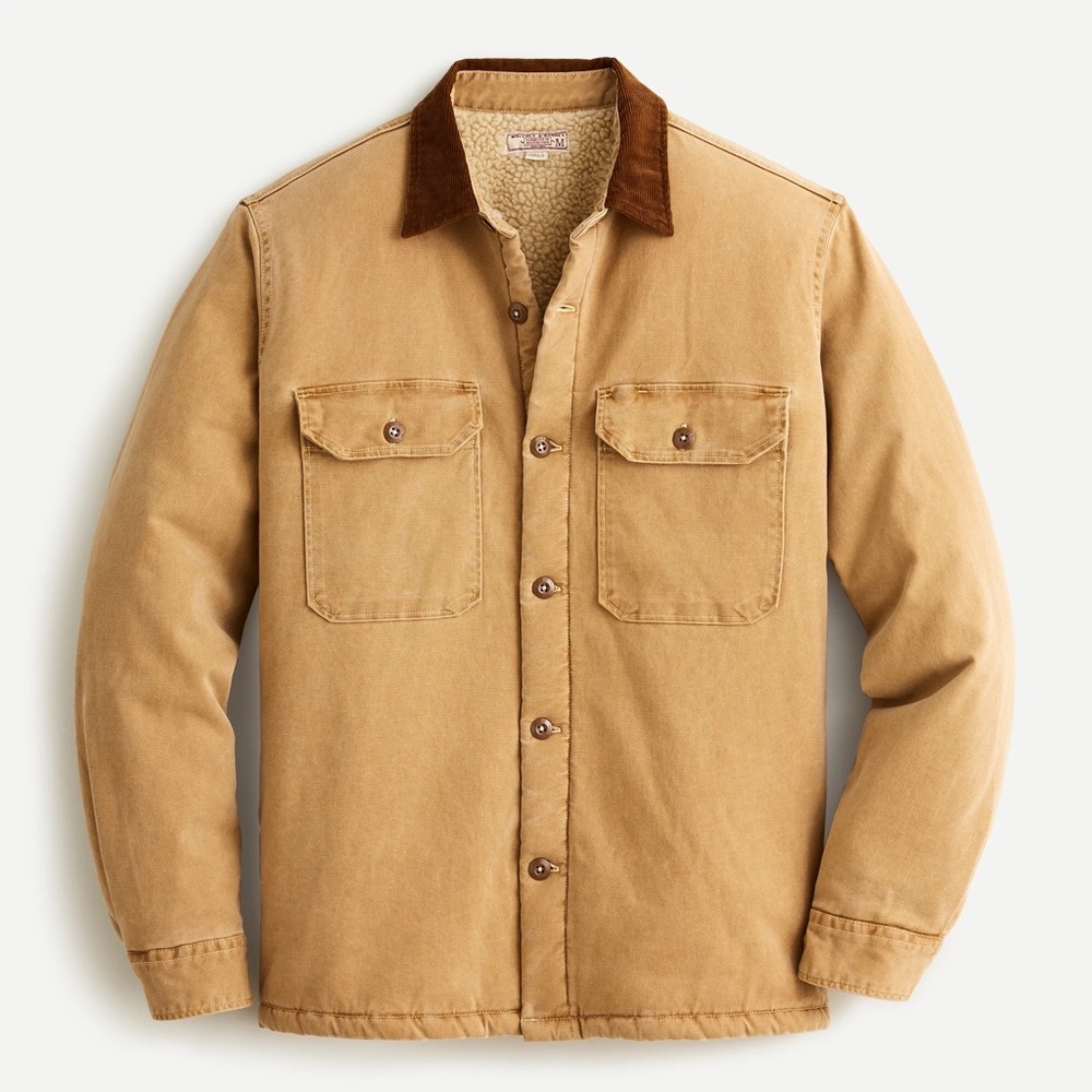 JCREW X Wallace & Barnes Work Lined Jacket Size Small MENS Perfect Condition